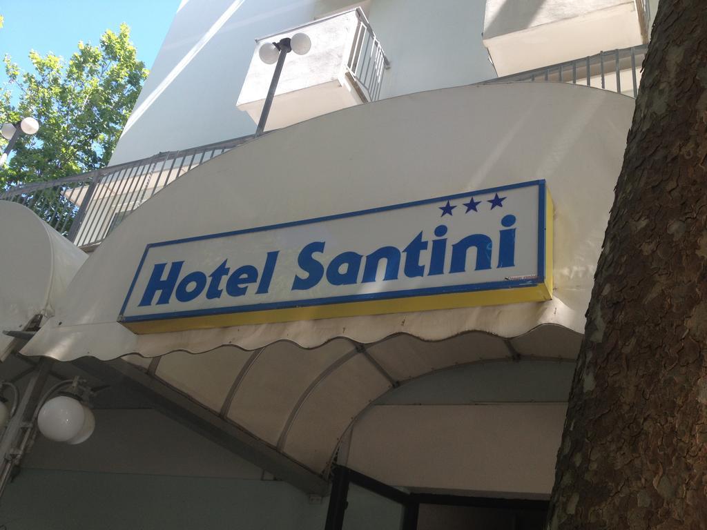 Hotel Santini Rimini Exterior foto